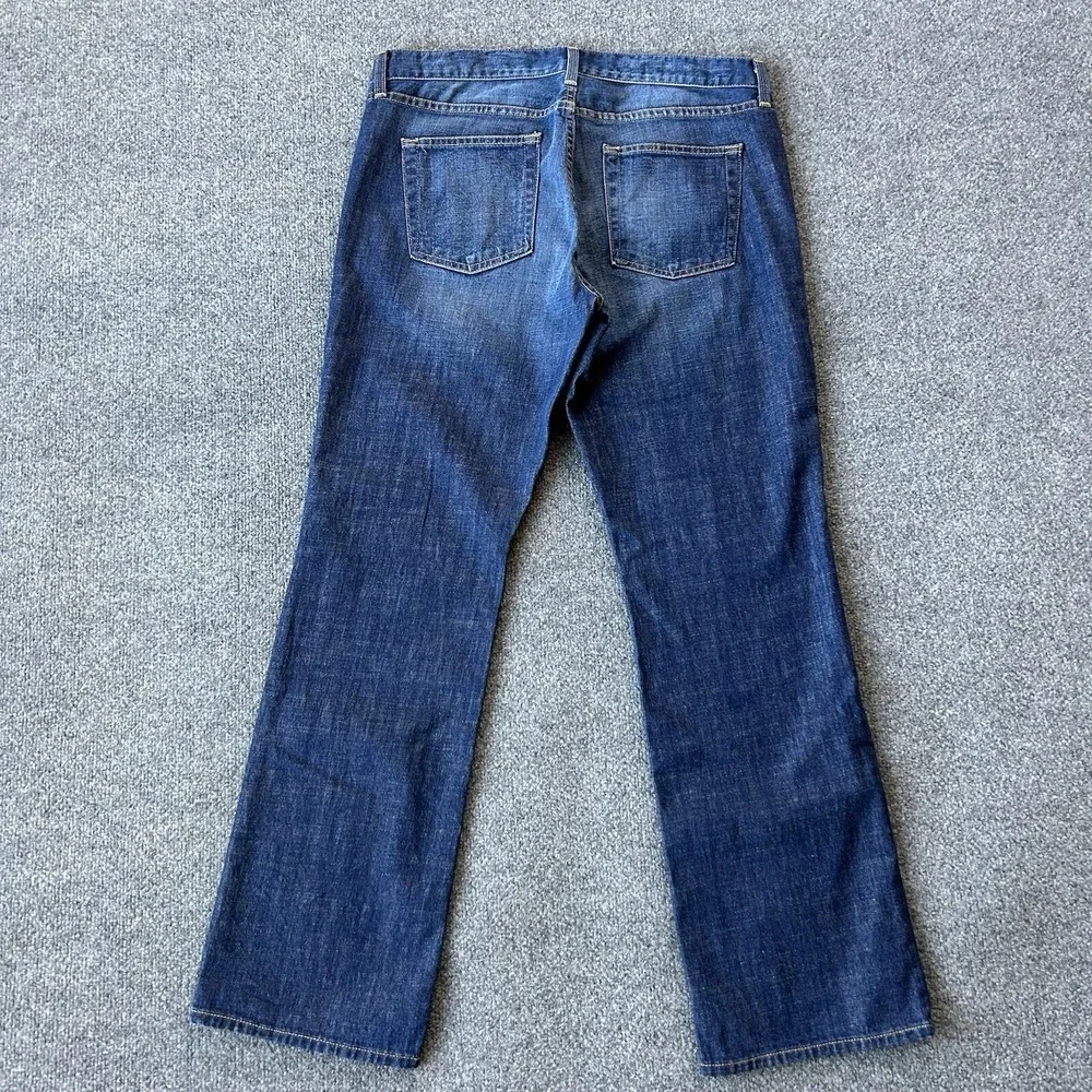 JCrew  Jeans Womens 32S Boot Cut Medium Wash Stretch Denim USA‎ Made 34x30 New